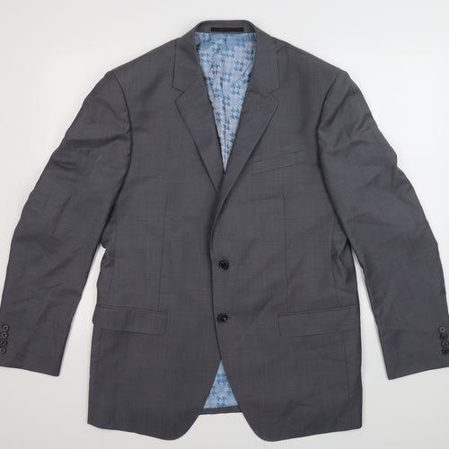 Marks and Spencer Mens Grey   Jacket Suit Jacket Size 42