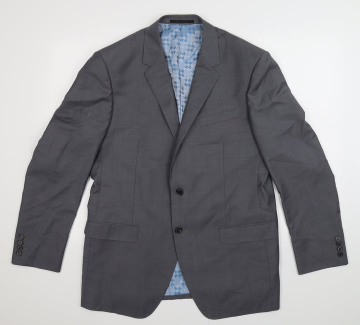Marks and Spencer Mens Grey Jacket Suit Jacket Size 42