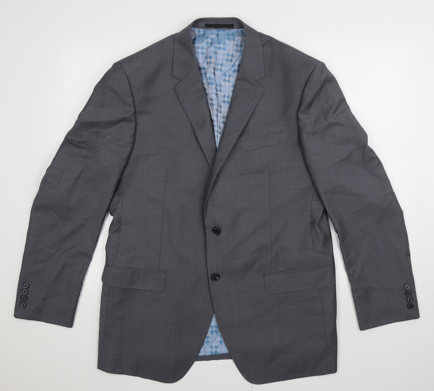 Marks and Spencer Mens Grey   Jacket Suit Jacket Size 42