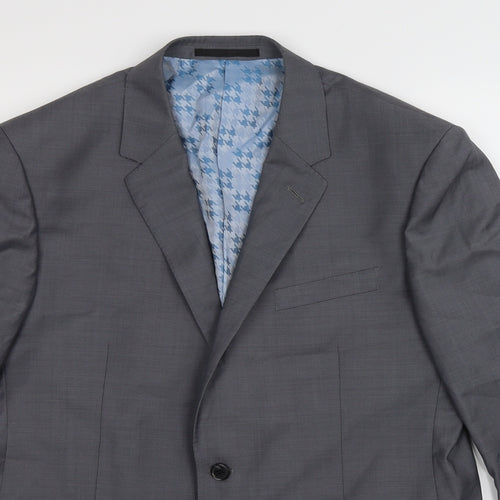 Marks and Spencer Mens Grey   Jacket Suit Jacket Size 42
