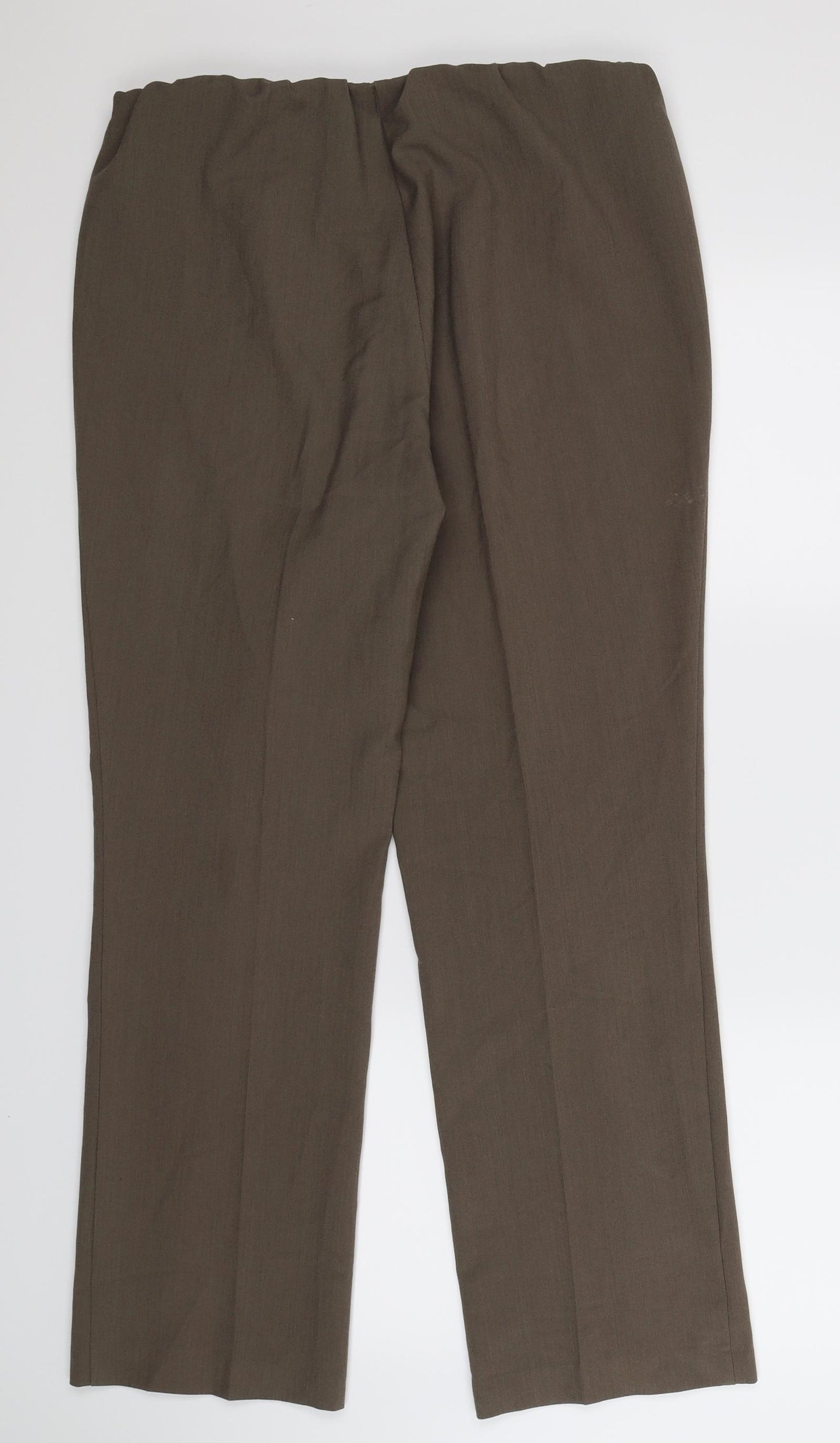 BM Womens Grey   Trousers  Size 14 L29 in