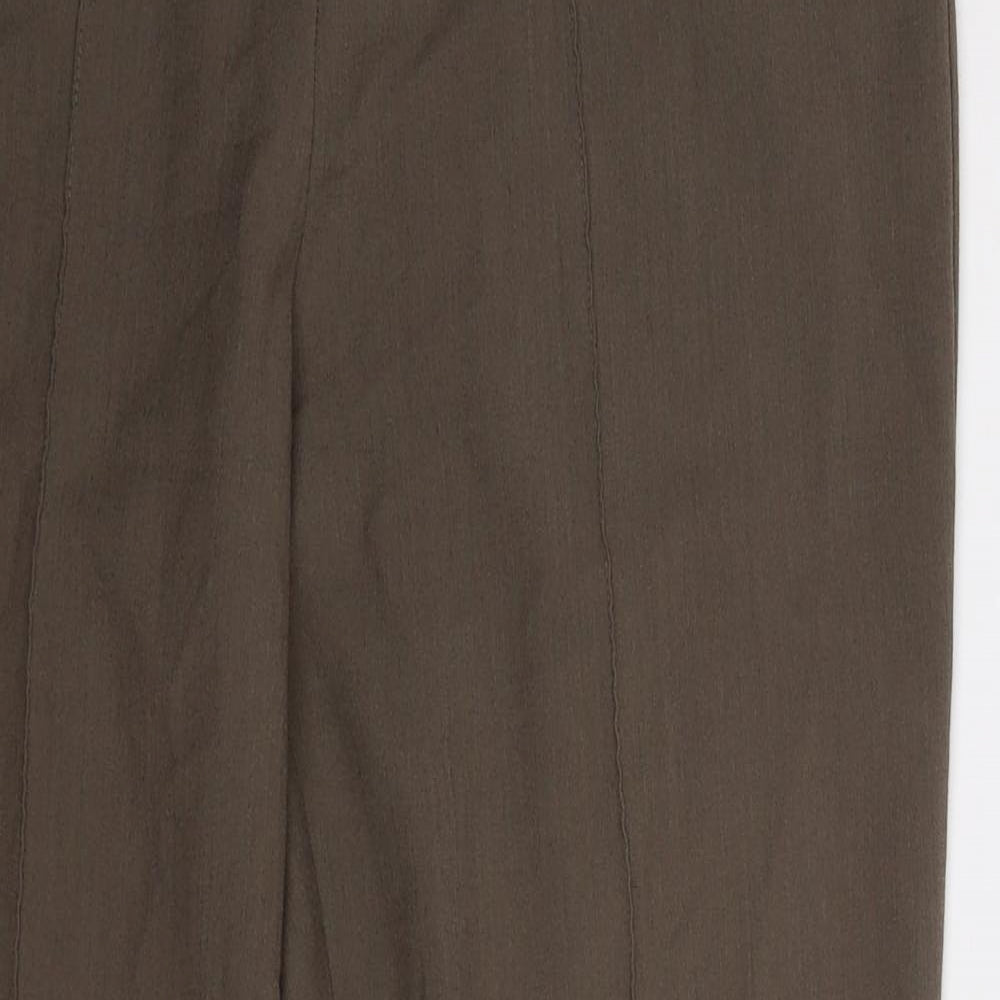 BM Womens Grey   Trousers  Size 14 L29 in