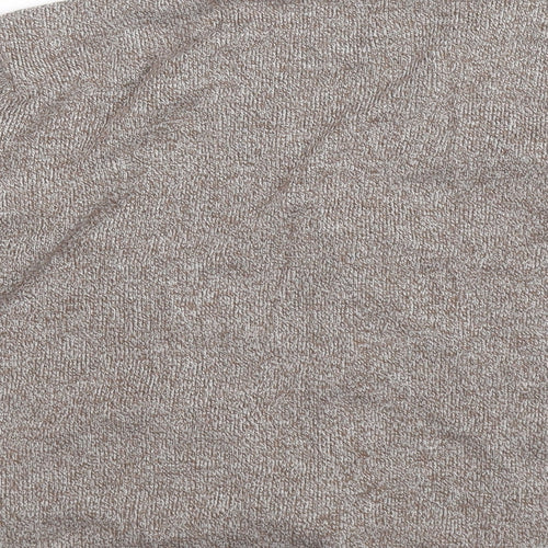 Merry Gold Womens Beige  Knit Cardigan Jumper Size S
