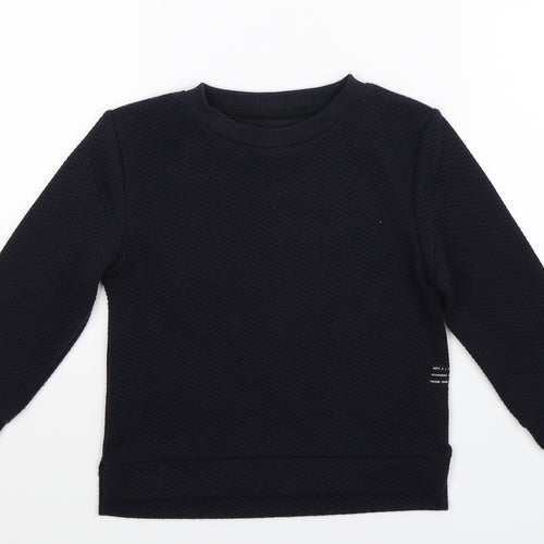 Primark Boys Blue   Pullover Sweatshirt Size 3-4 Years