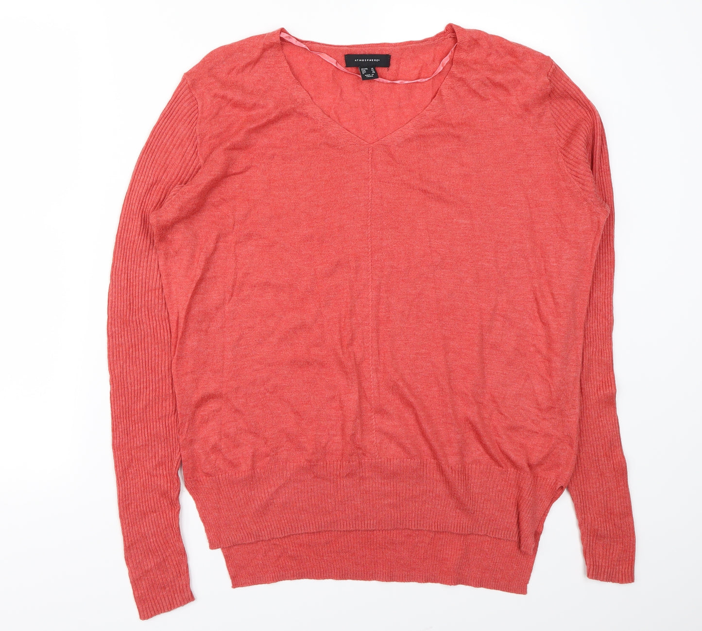 Primark Womens Orange   Pullover Jumper Size 14