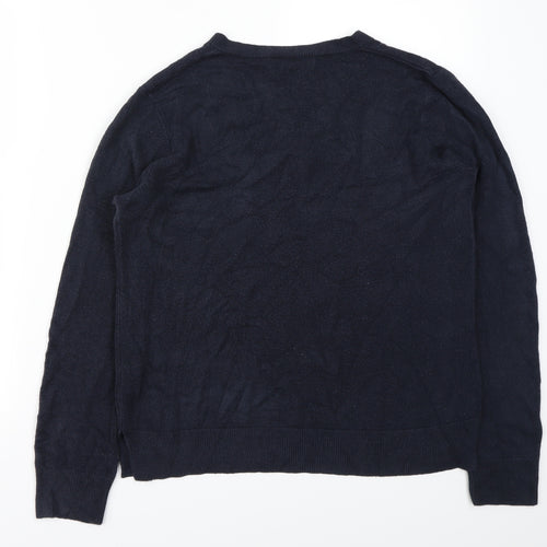 Marks and Spencer Womens Blue   Pullover Jumper Size 14