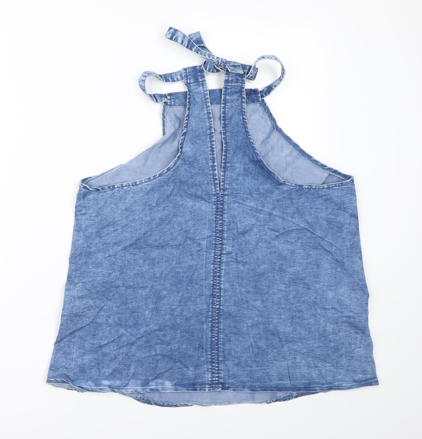 Preworn Womens Blue   Basic Blouse Size M