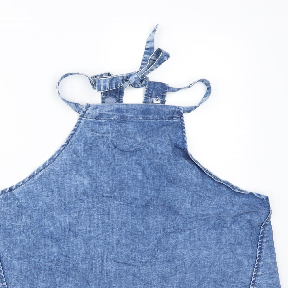 Preworn Womens Blue   Basic Blouse Size M