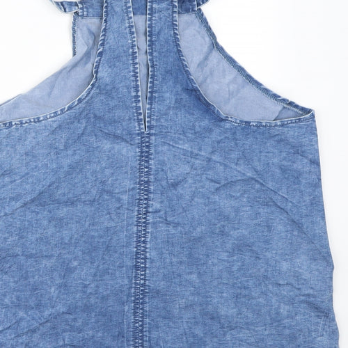 Preworn Womens Blue   Basic Blouse Size M