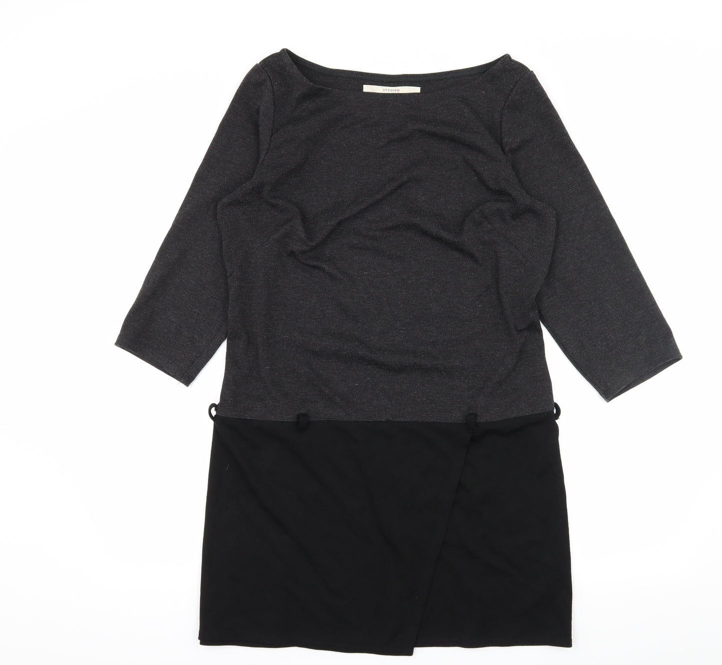 Studio M Womens Red  Jersey A-Line  Size M