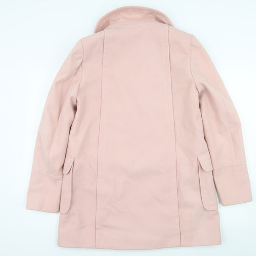 Dorothy Perkins Womens Pink   Overcoat Coat Size 12