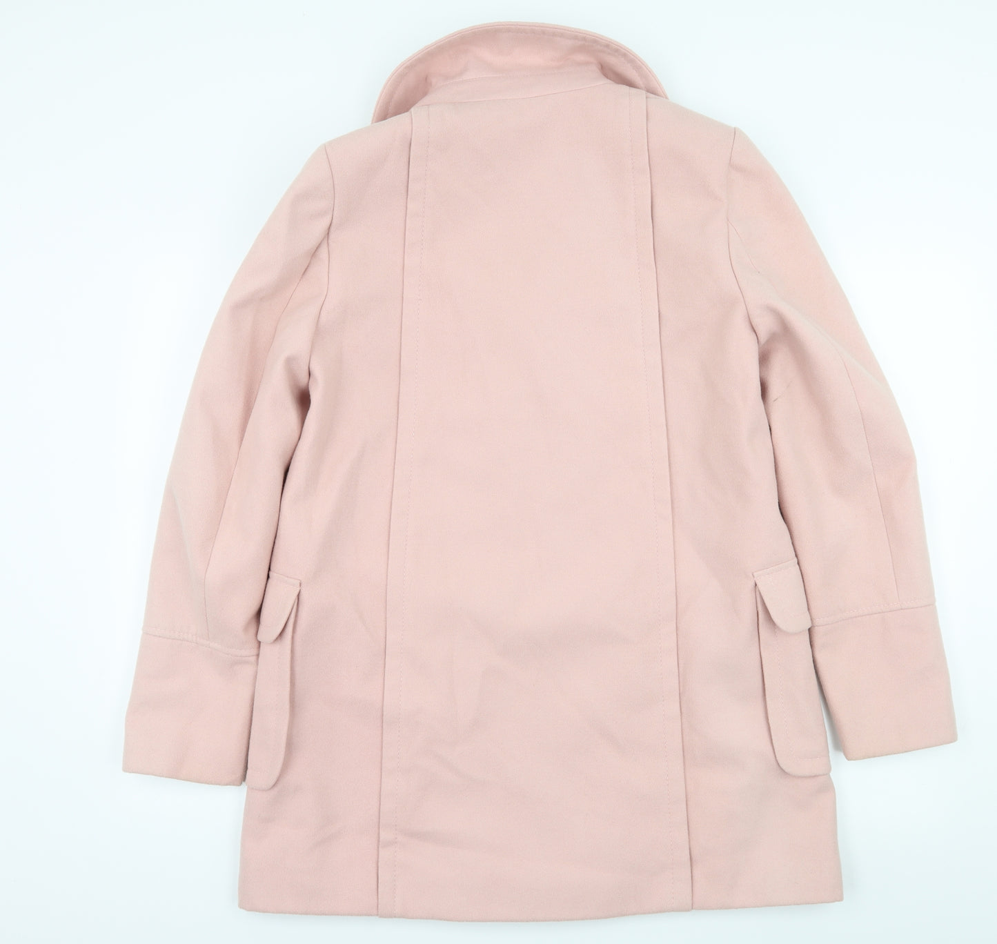 Dorothy Perkins Womens Pink   Overcoat Coat Size 12