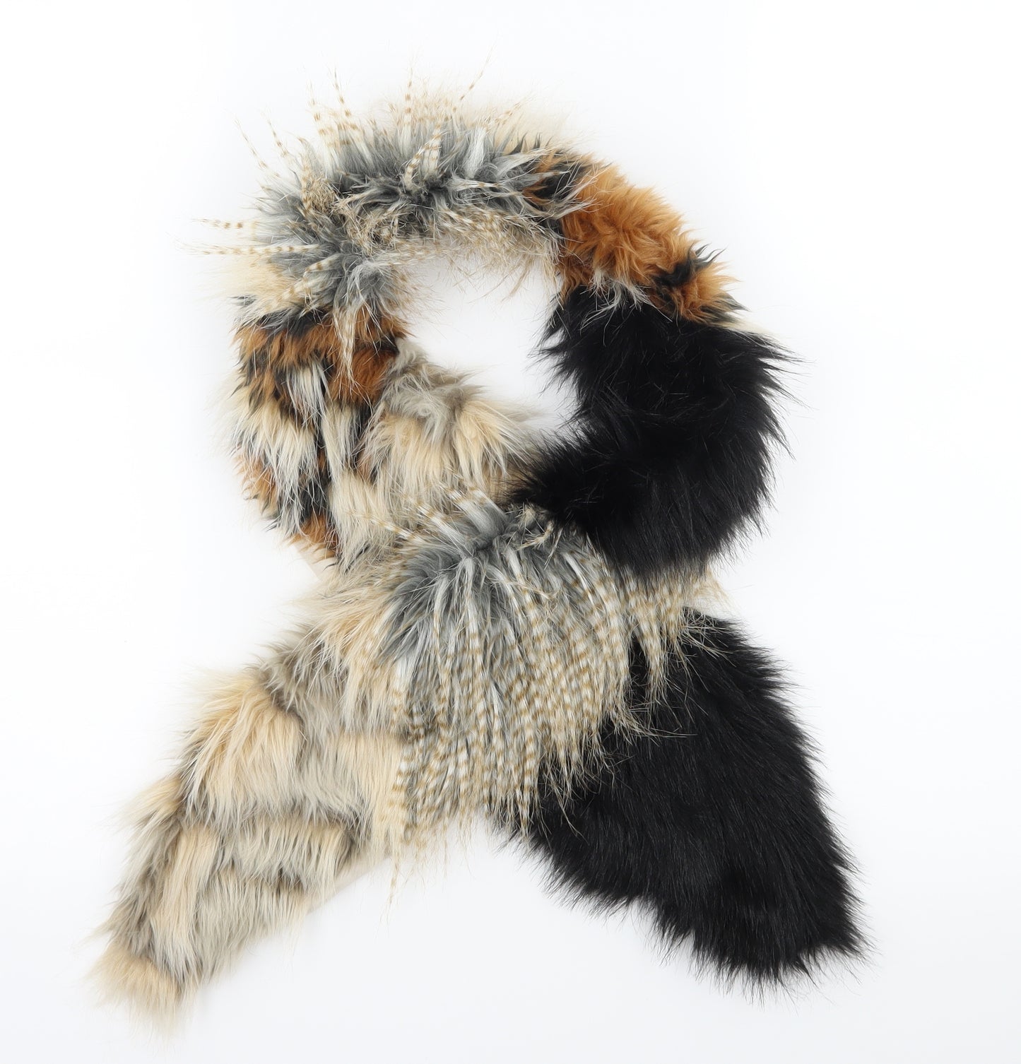 River Island Womens Brown Striped   Scarf