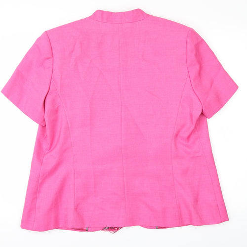 Anna Rose Womens Pink   Jacket  Size 18
