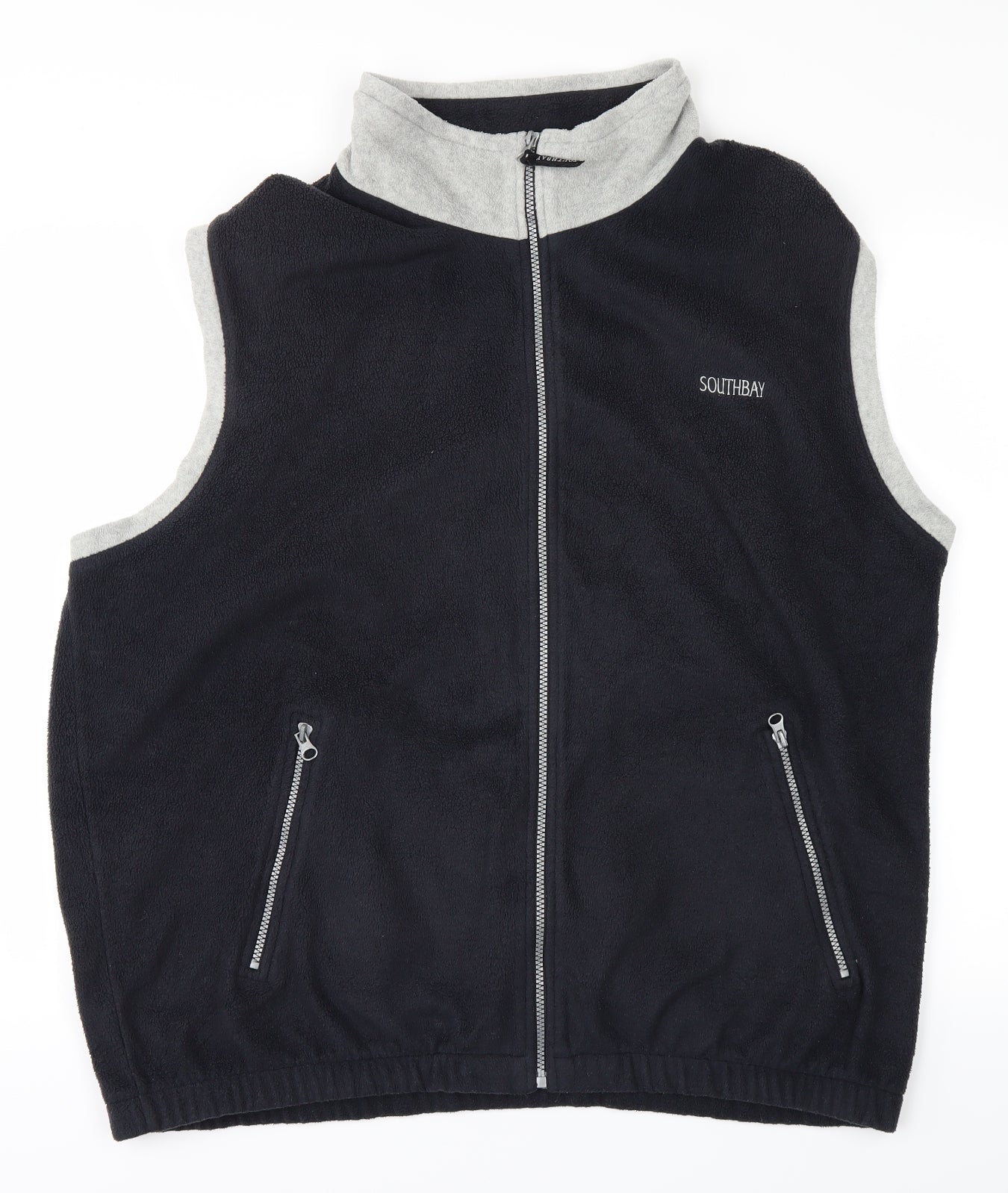 Southbay Mens Blue   Jacket Waistcoat Size XL