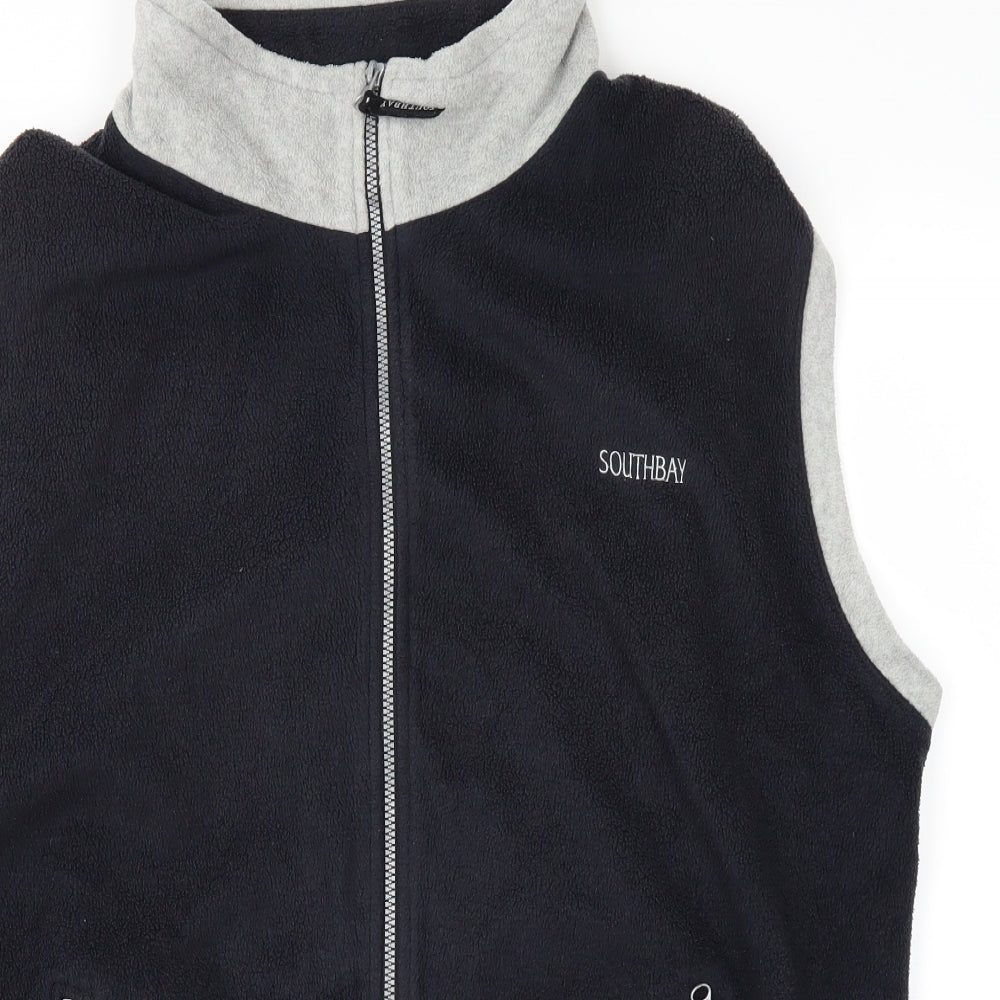 Southbay Mens Blue   Jacket Waistcoat Size XL