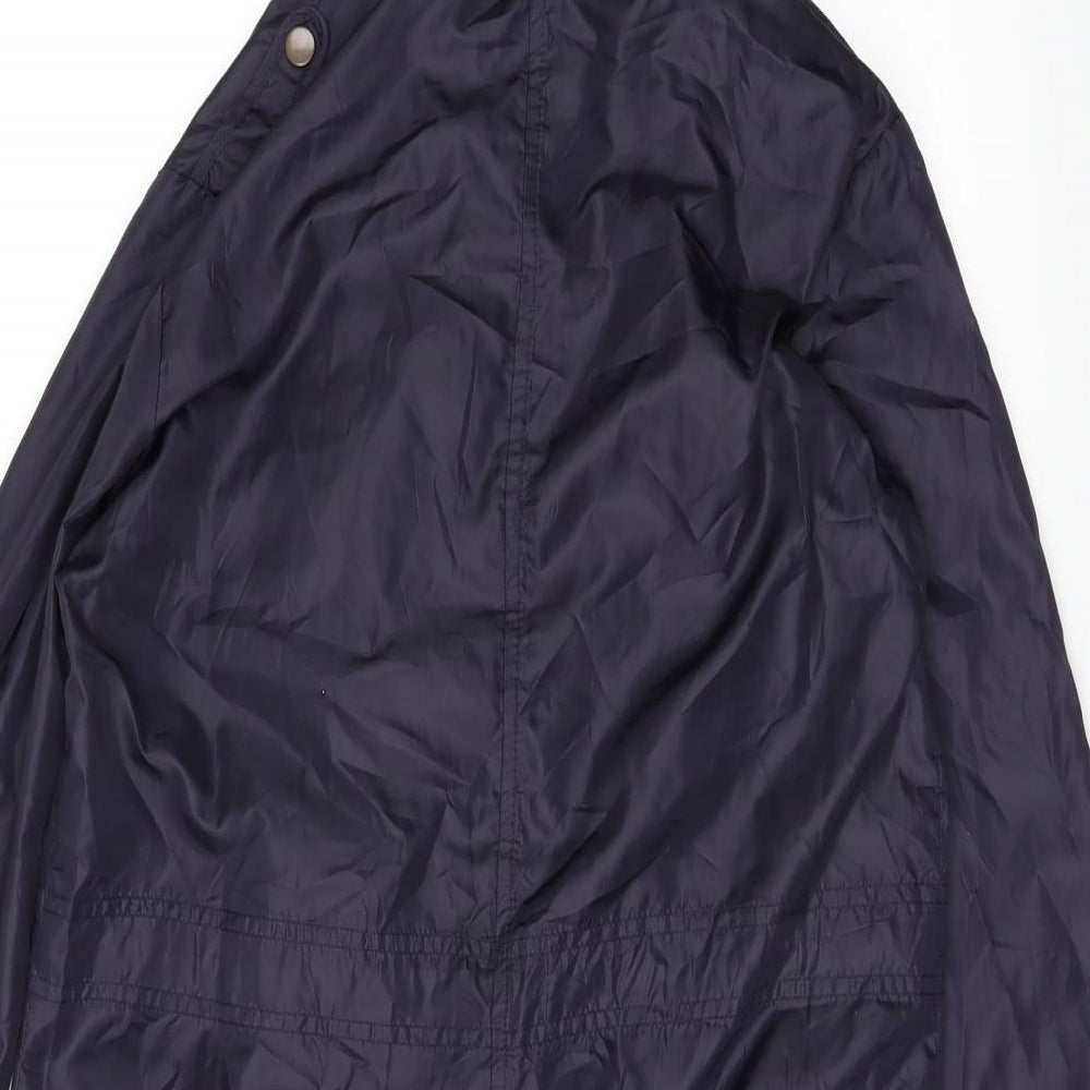 New Look Womens Purple   Windbreaker Coat Size 10