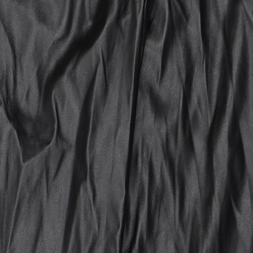 PRETTYLITTLETHING Womens Black   Trousers  Size 8 L25 in