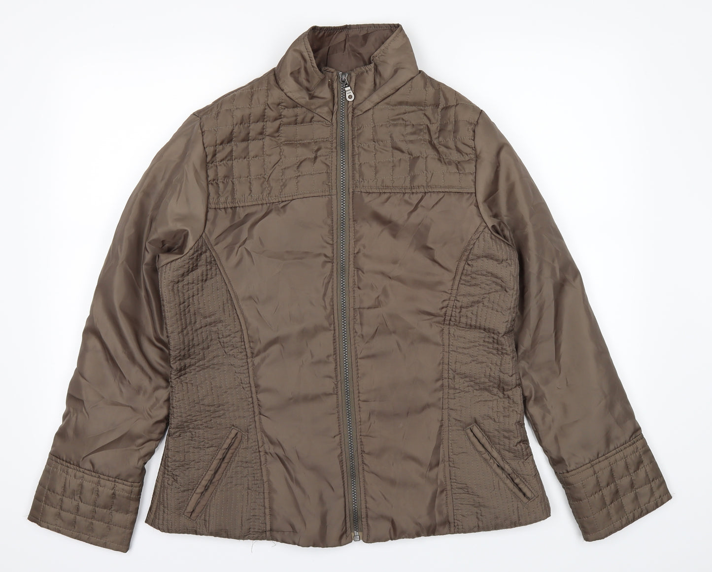 Marisota Womens Green   Bomber Jacket Coat Size 12