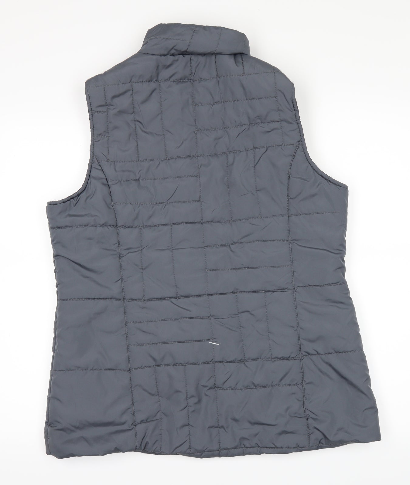 fabrizio Womens Blue   Puffer Jacket Waistcoat Size M