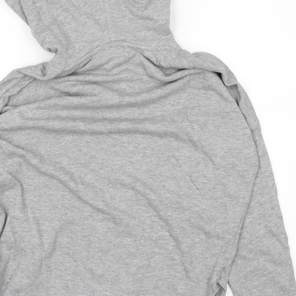 Urban Classics Womens Grey   Pullover Hoodie Size S