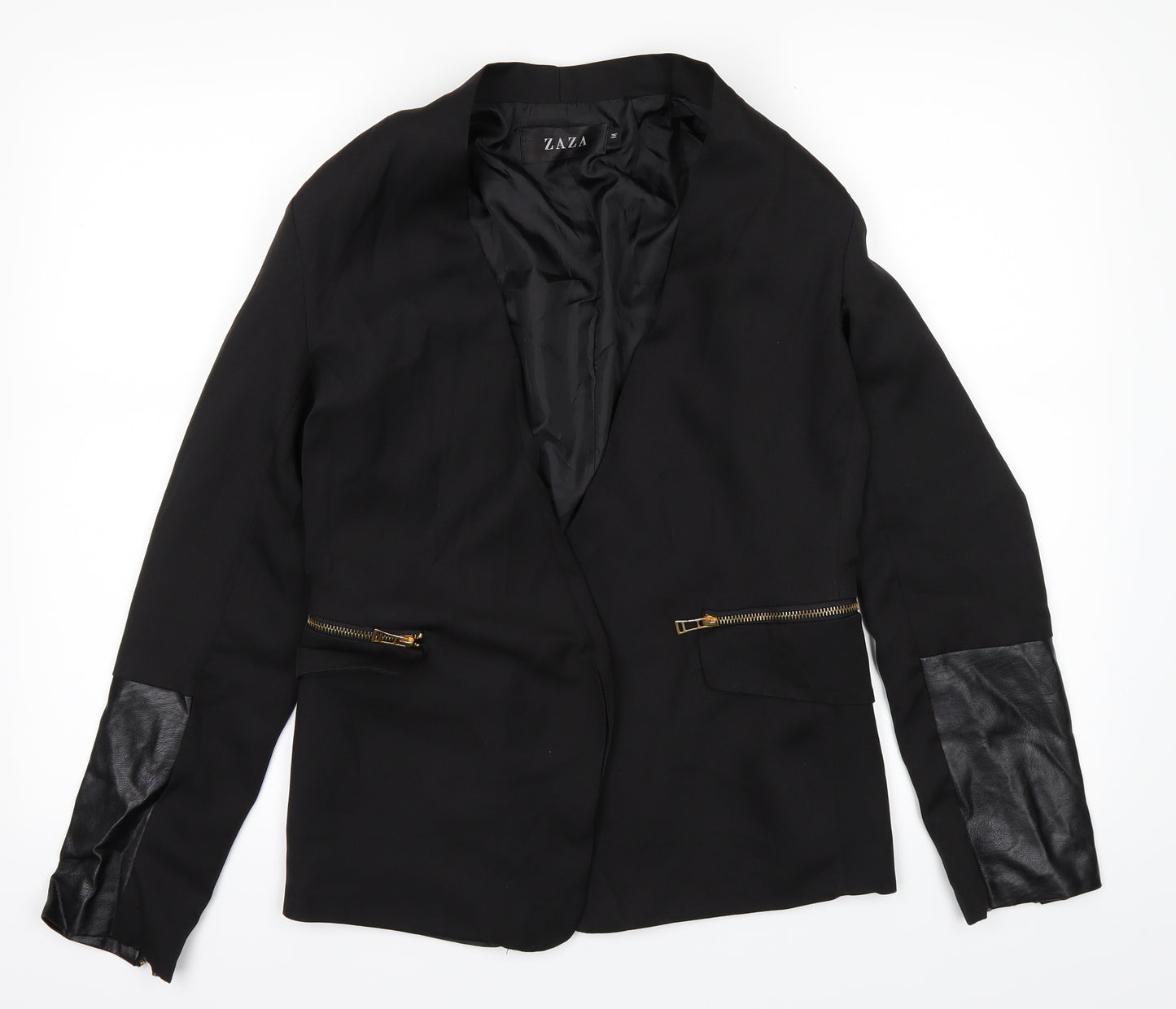 zaza Womens Black   Jacket  Size M