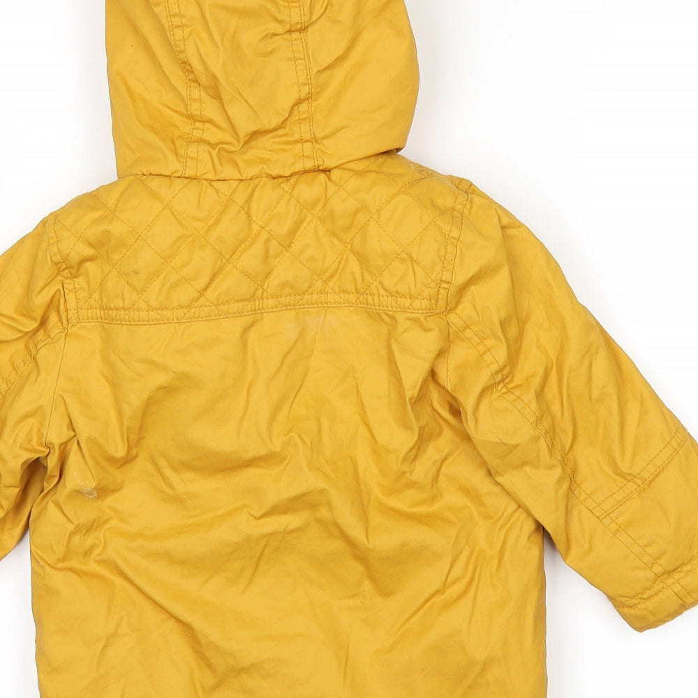 George Baby Yellow   Rain Coat Coat Size 12-18 Months