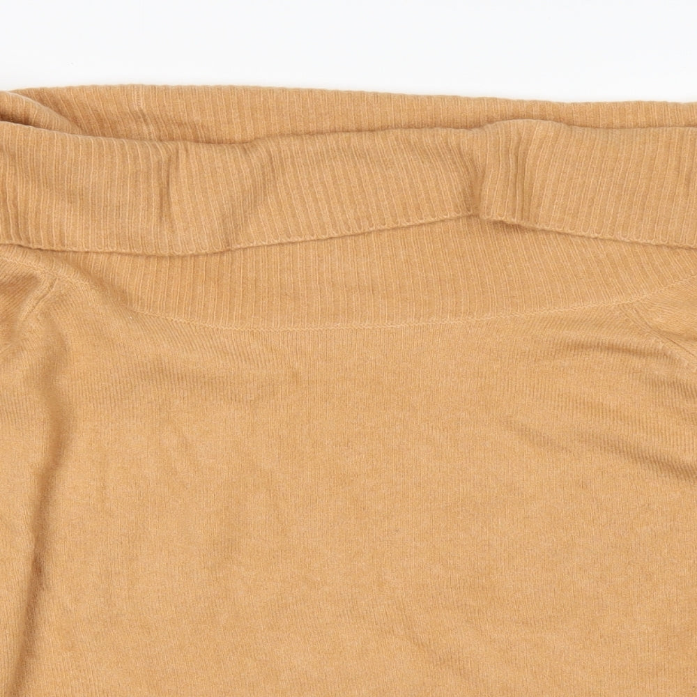 River Island Womens Orange   Pullover Jumper Size L