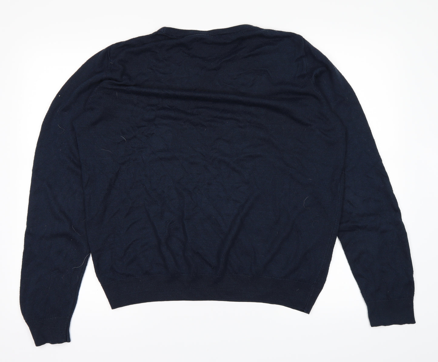 defraco Mens Blue   Basic T-Shirt Size L