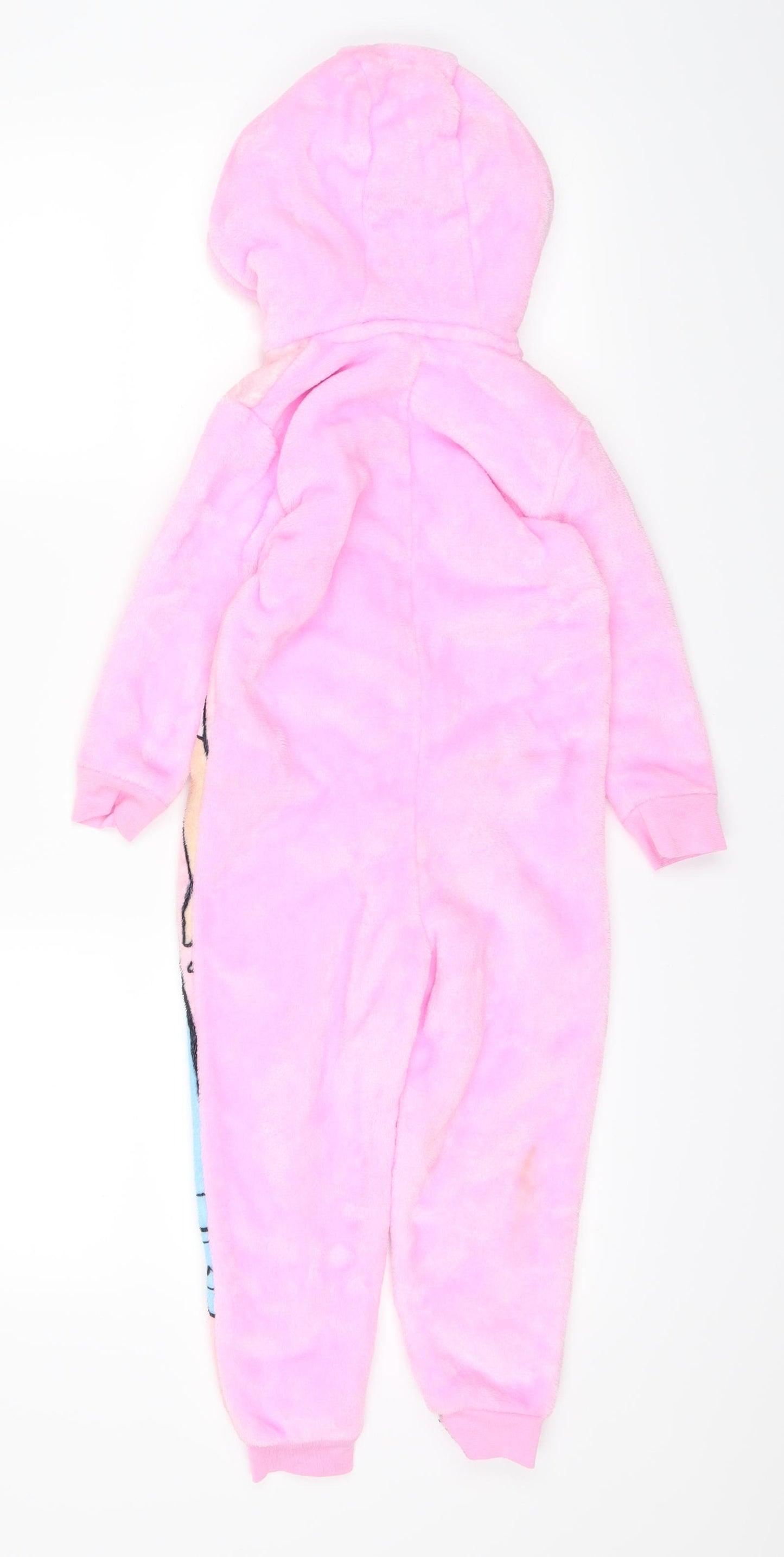 Disney Girls Pink Solid  Top One Piece Size 3-4 Years  - Disney