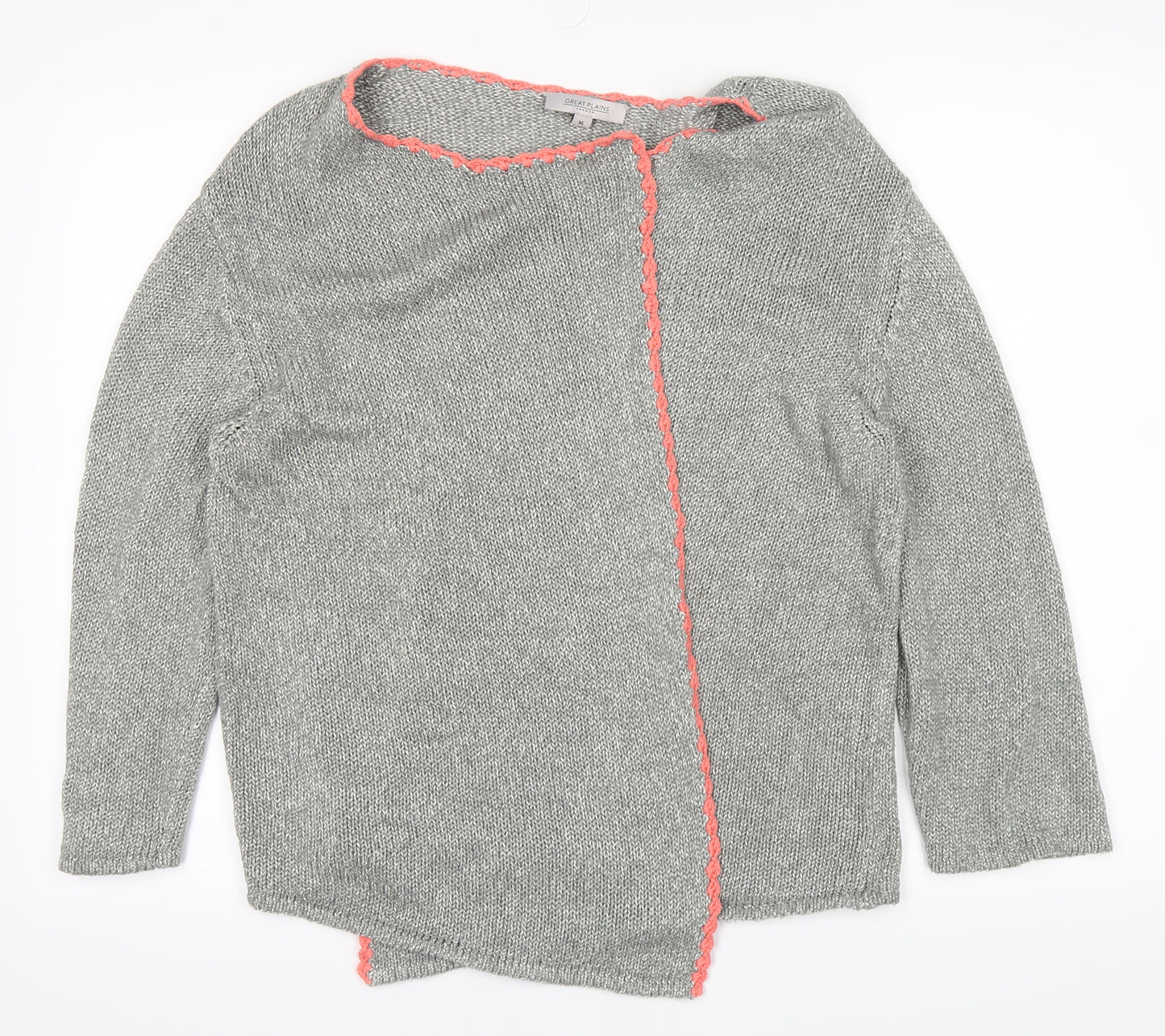 Great plains Womens Grey   Cape Jumper Size XL