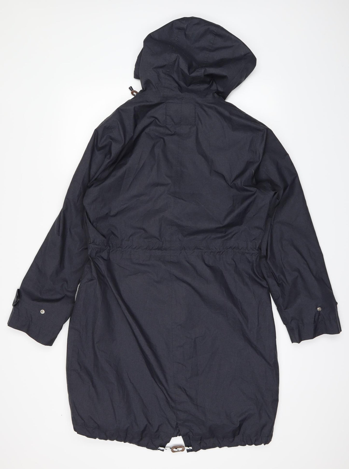Marks and Spencer Womens Blue   Rain Coat Coat Size 12