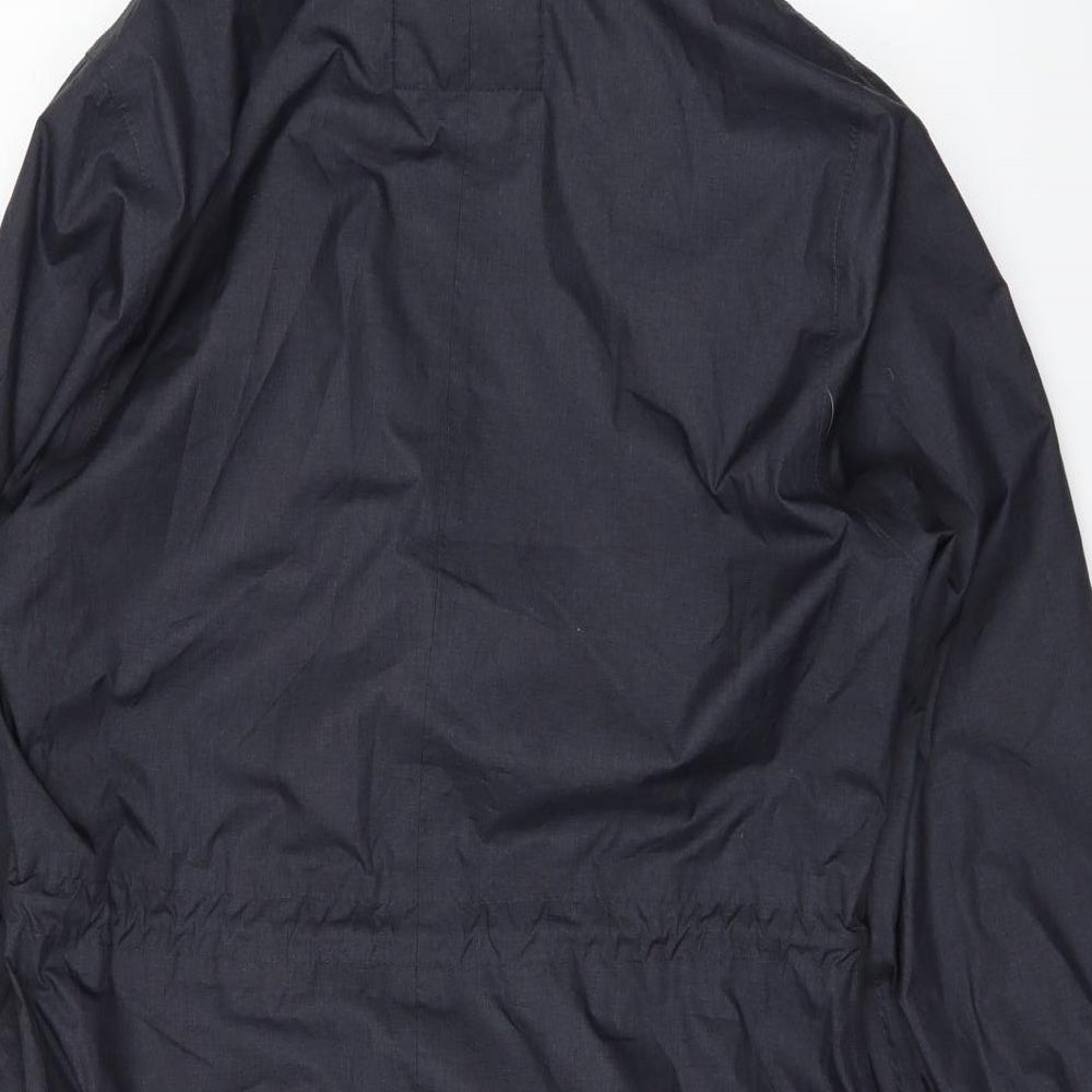 Marks and Spencer Womens Blue   Rain Coat Coat Size 12