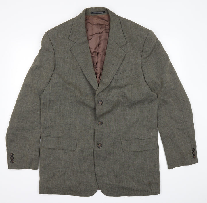 Burton Mens Green Jacket Suit Jacket Size 42