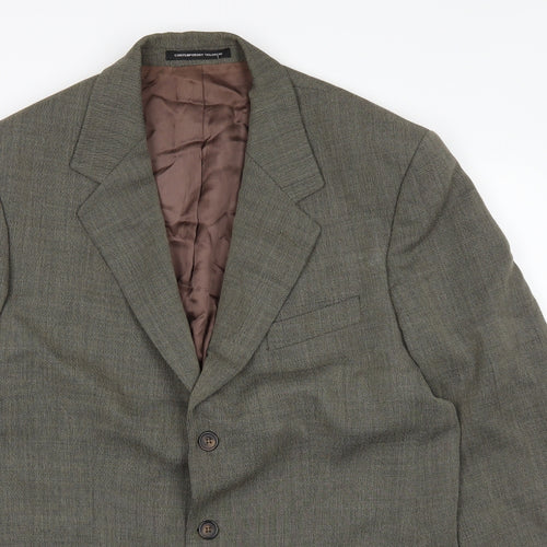 Burton Mens Green   Jacket Suit Jacket Size 42