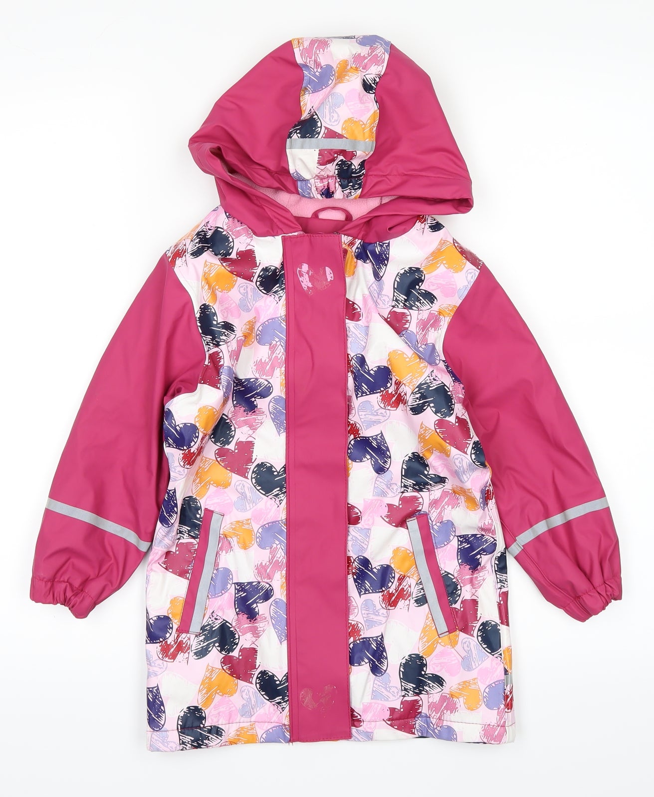 Lupilu Girls Pink   Rain Coat Coat Size 2-3 Years
