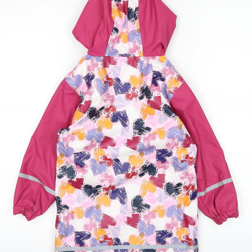 Lupilu Girls Pink   Rain Coat Coat Size 2-3 Years