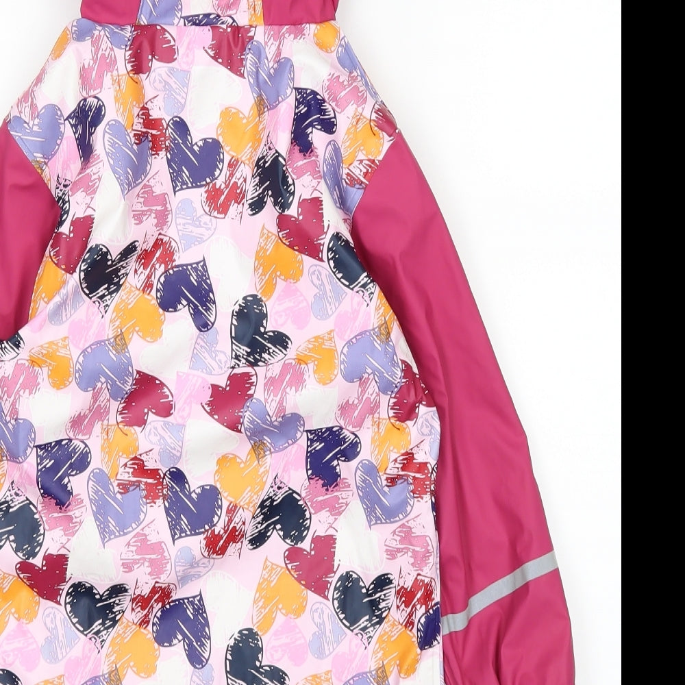 Lupilu Girls Pink   Rain Coat Coat Size 2-3 Years