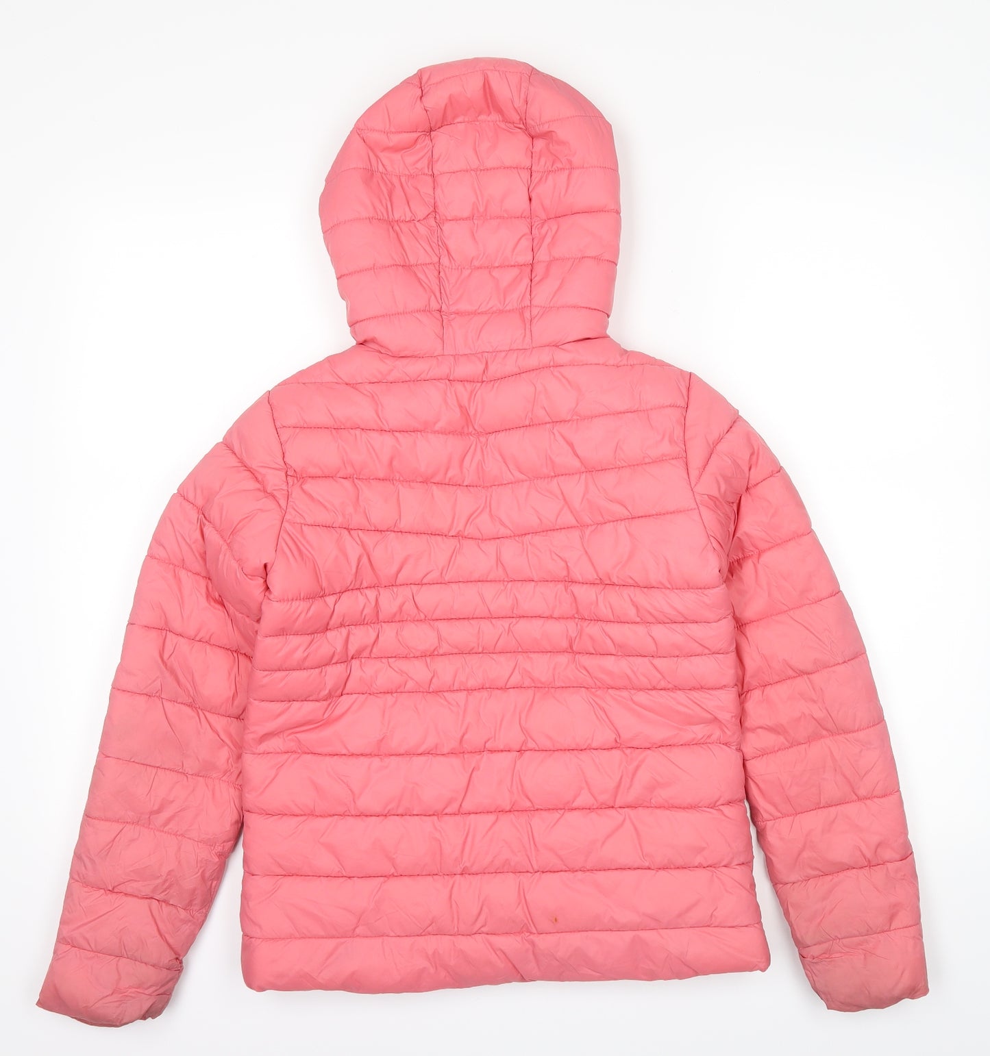 Pepperts Girls Pink   Puffer Jacket Coat Size 11-12 Years