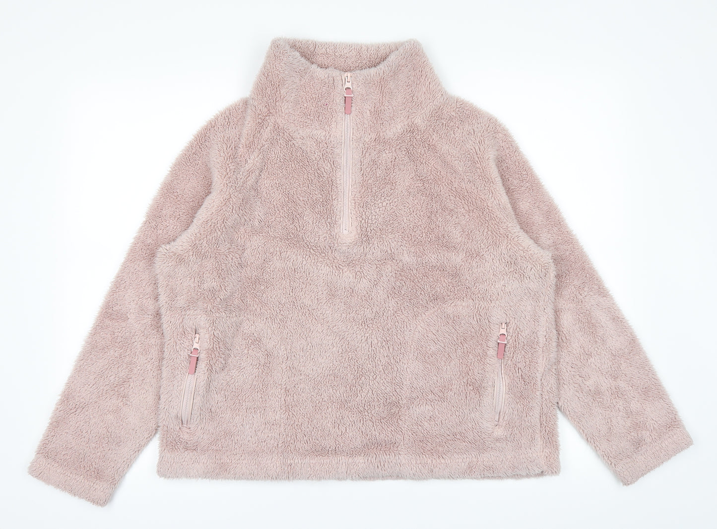 Marks and Spencer Womens Pink   Overcoat Coat Size 14
