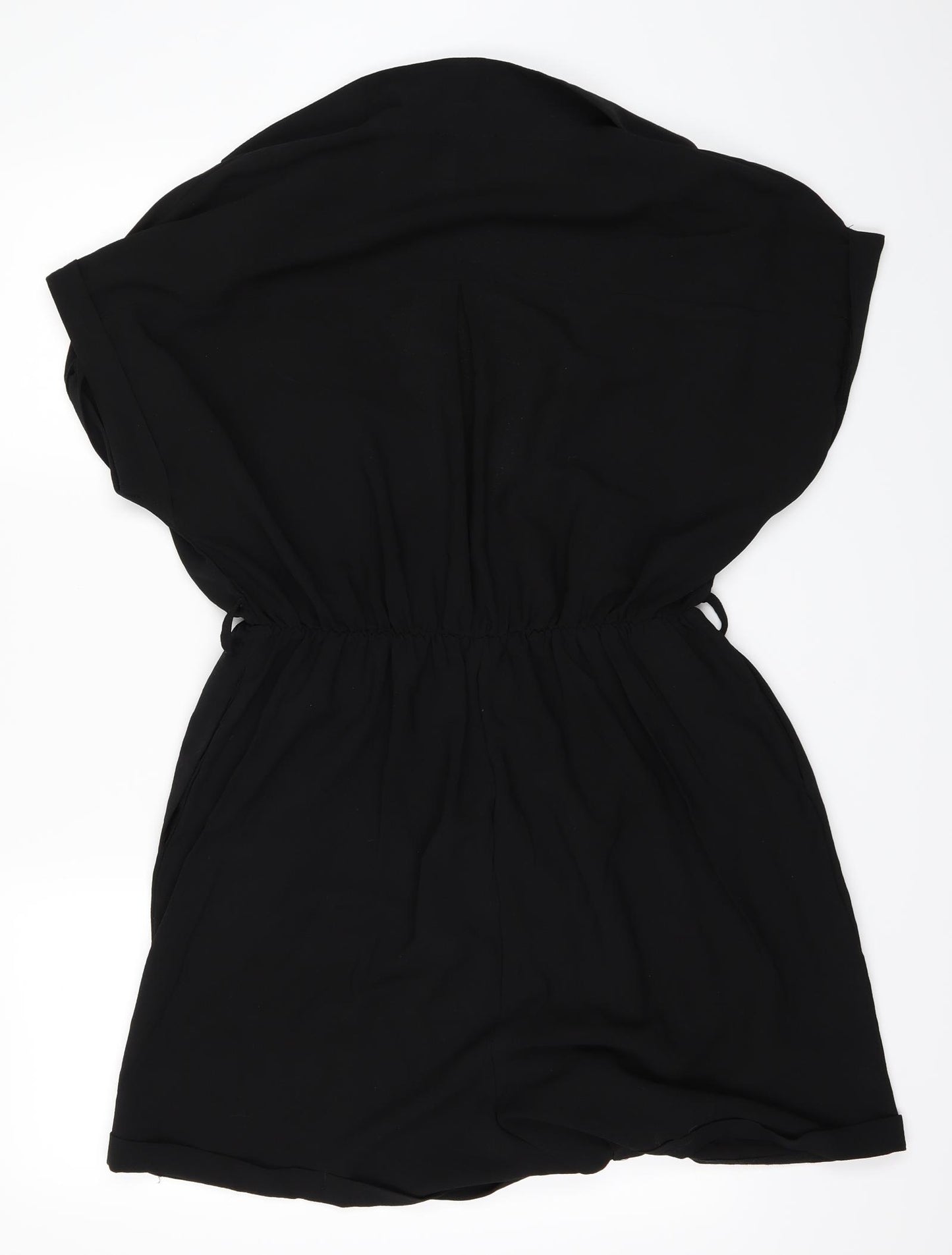 New Look Womens Black   Bodysuit One-Piece Size 14