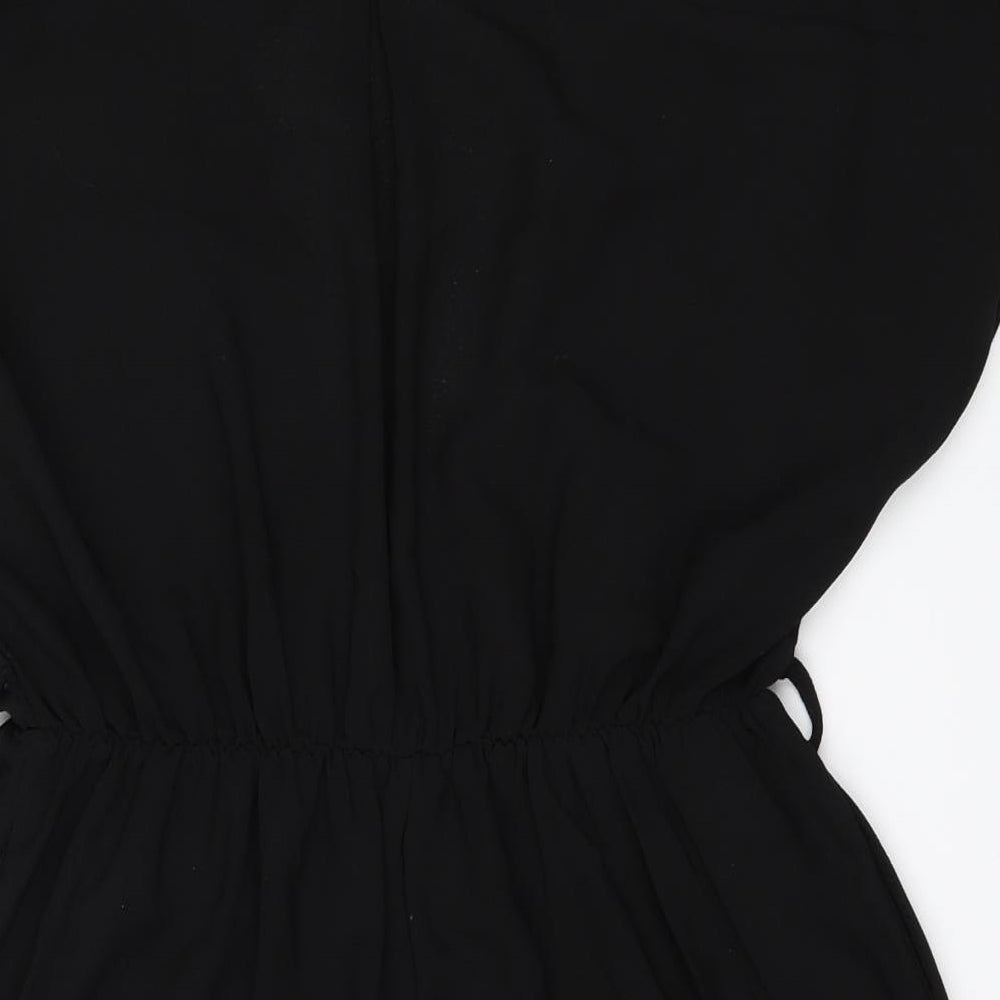 New Look Womens Black   Bodysuit One-Piece Size 14