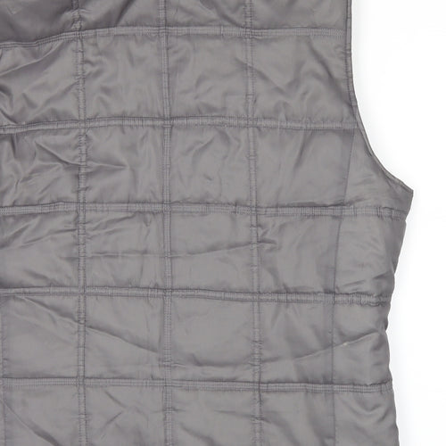 JUST Womens Grey   Rain Coat Waistcoat Size 18