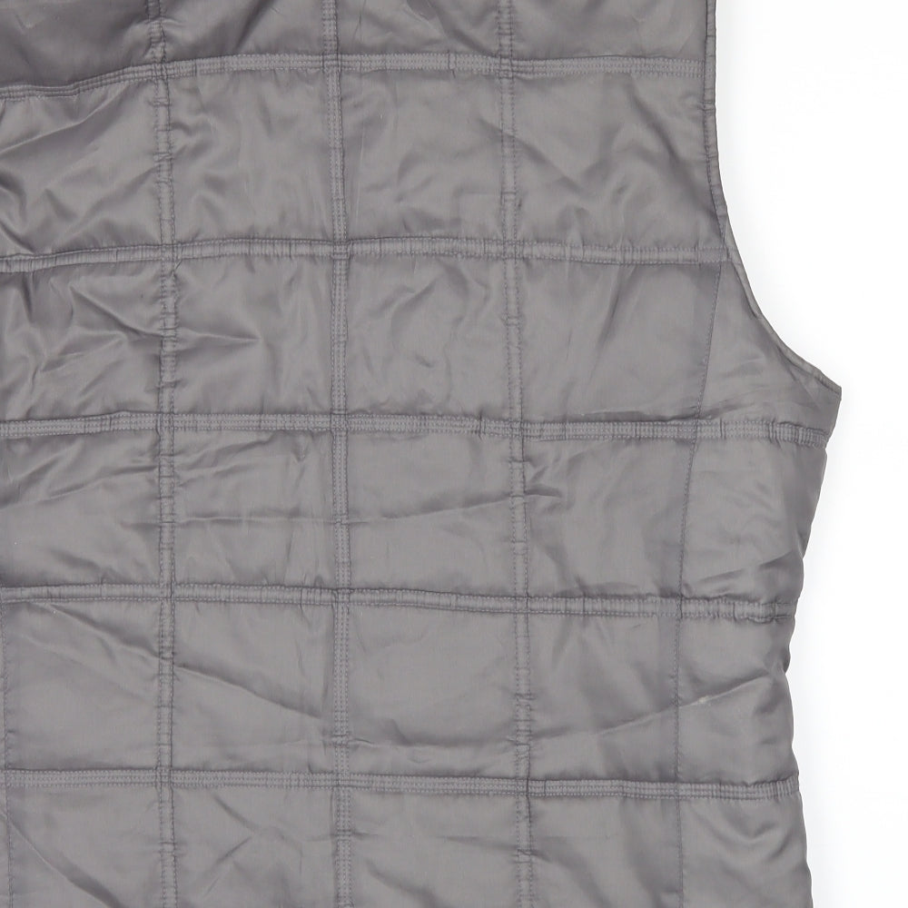 JUST Womens Grey   Rain Coat Waistcoat Size 18