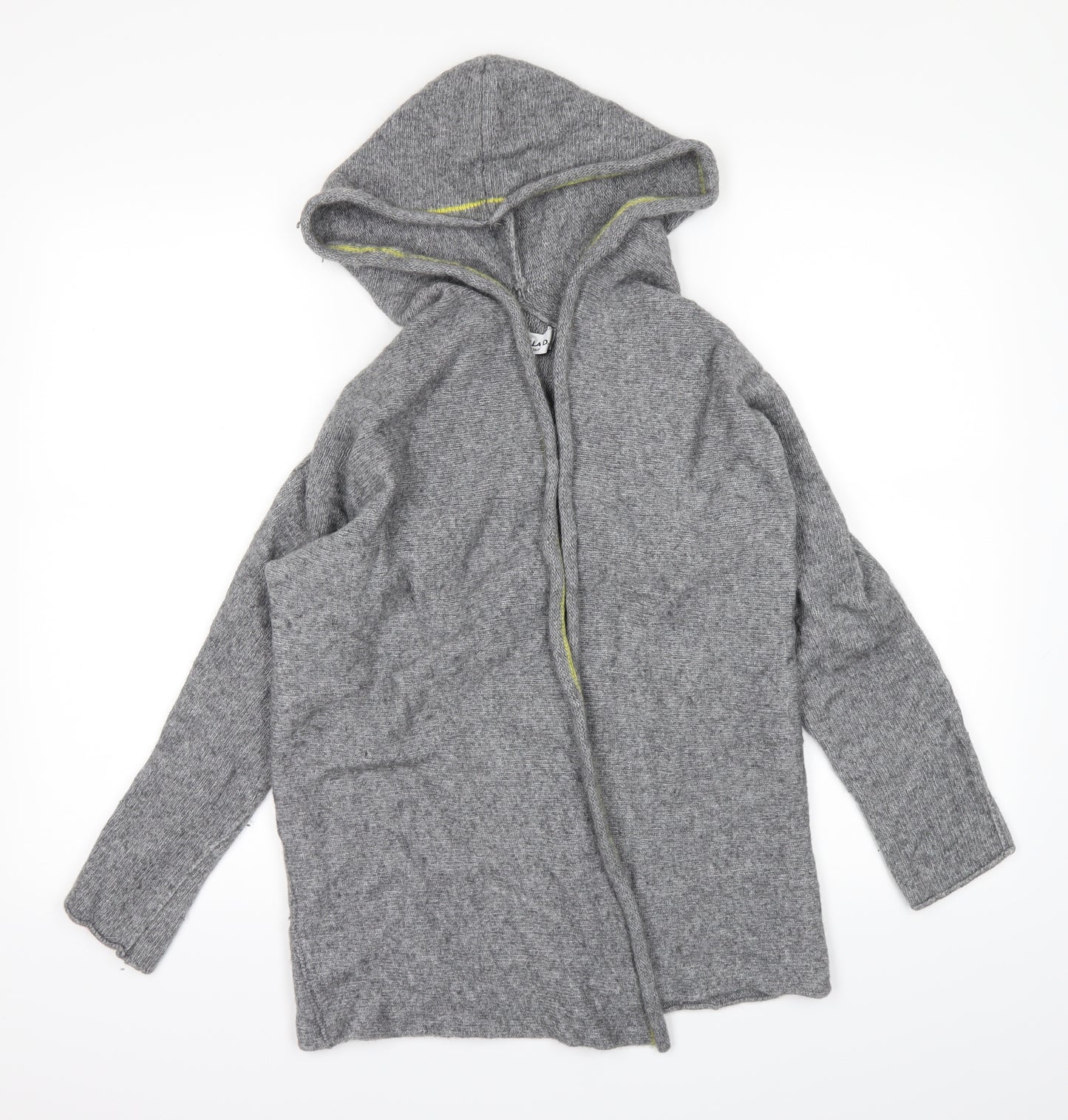 Isabella D Womens Grey   Cardigan Hoodie Size M
