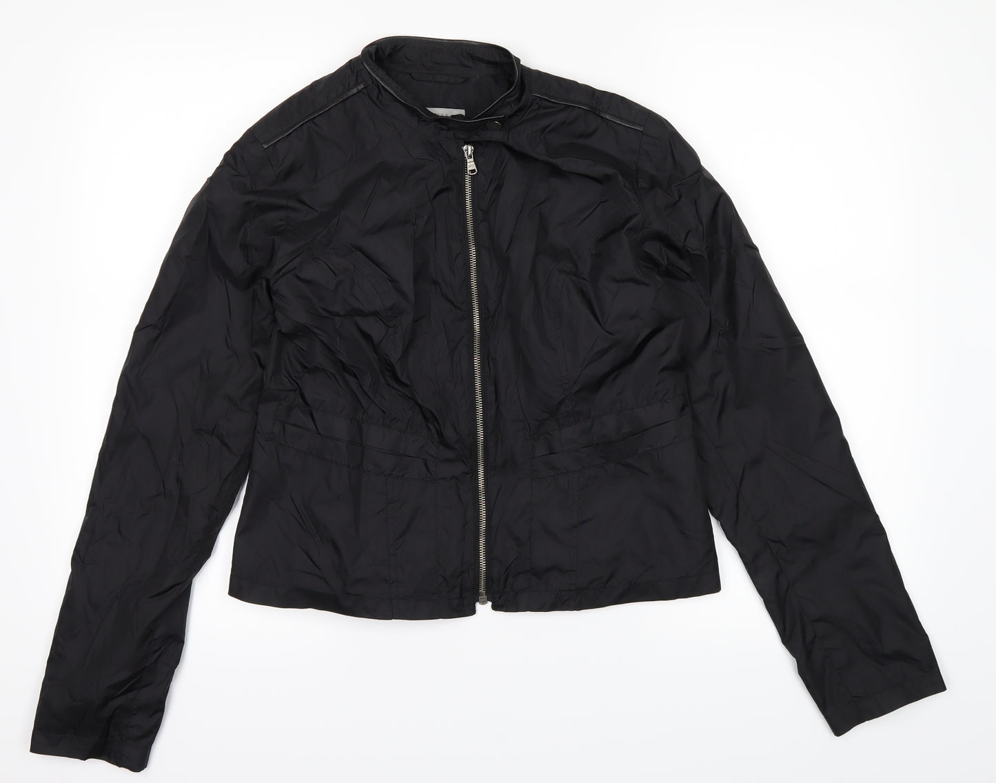 Marks and Spencer Womens Black   Windbreaker Cape Size 10