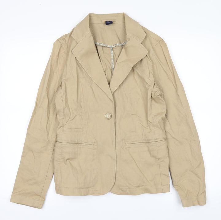 Gap Womens Beige Jacket Size 4