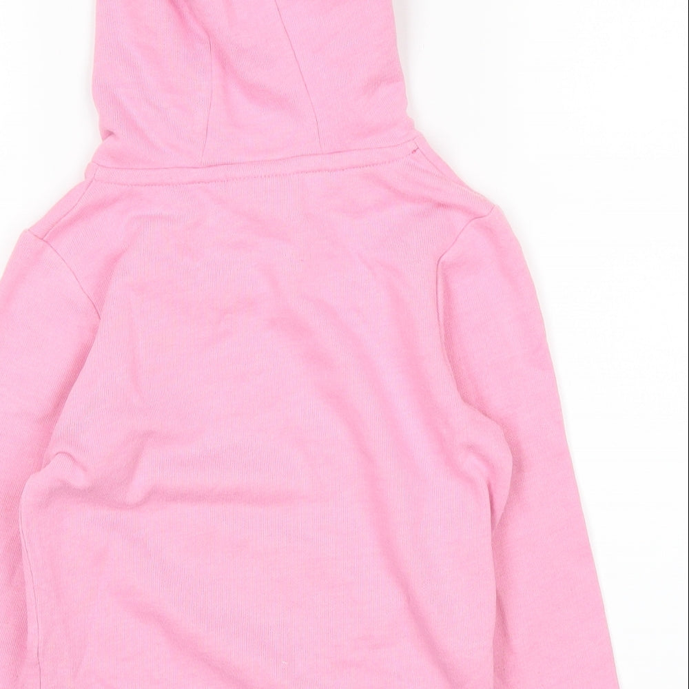 Primark Girls Pink   Pullover Hoodie Size 4-5 Years  - Disney