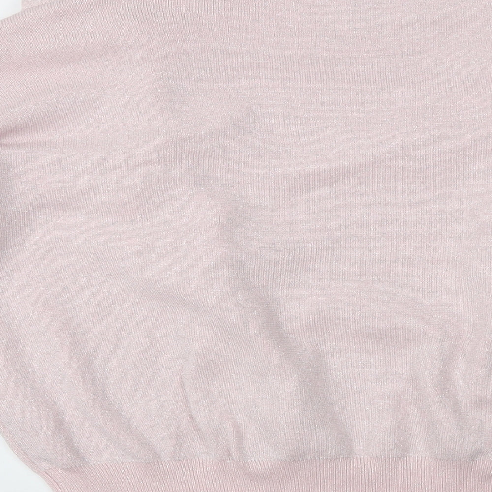 New Look Womens Pink   Pullover Jumper Size L