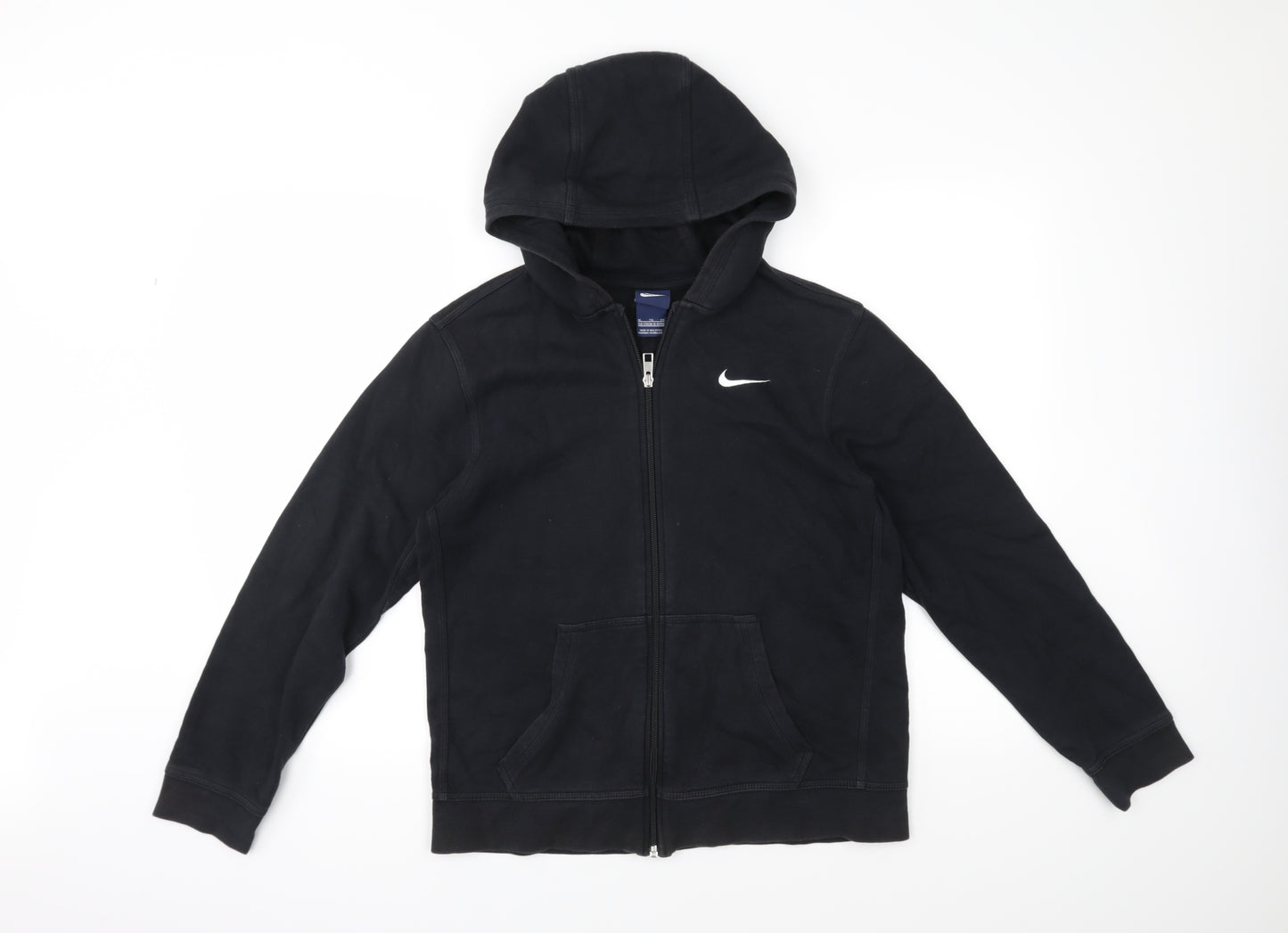 Nike Boys Black   Full Zip Hoodie Size 13-14 Years